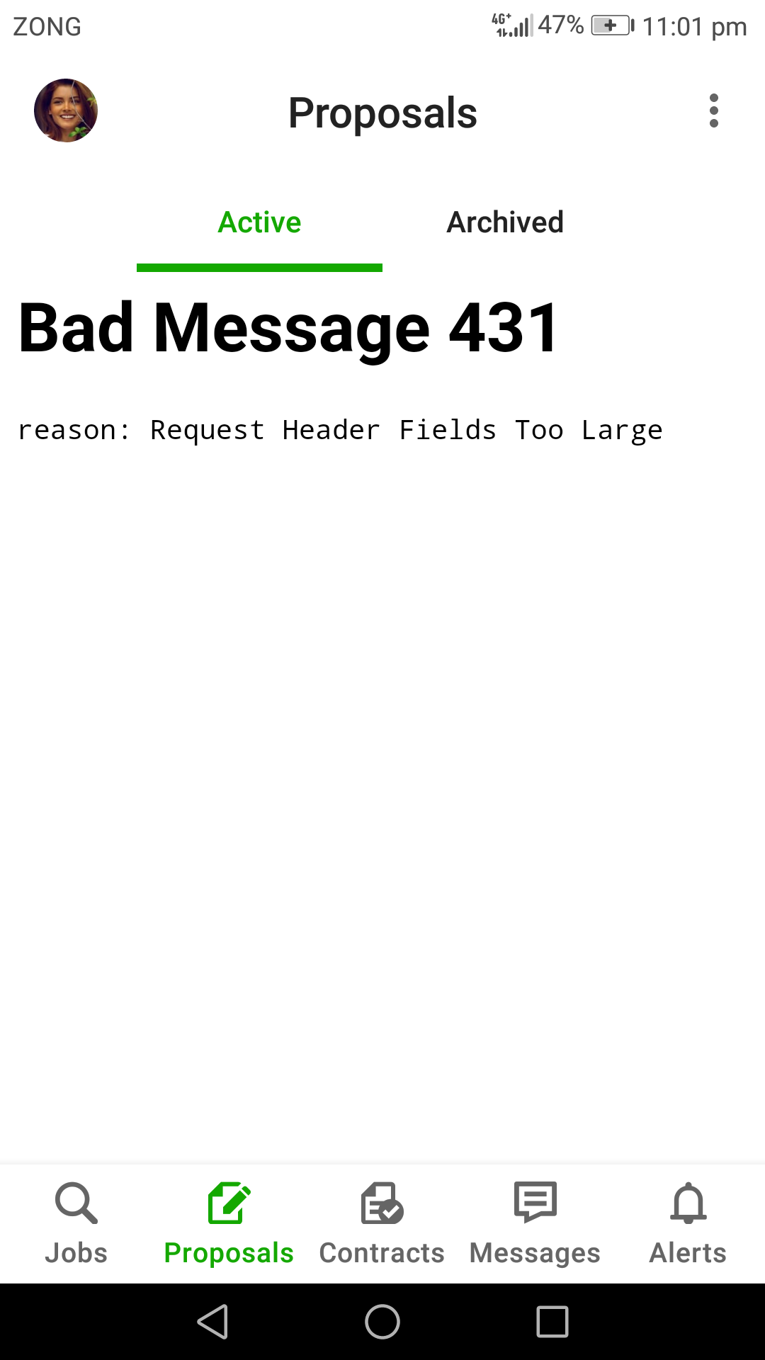 bad-messages-431-upwork-community