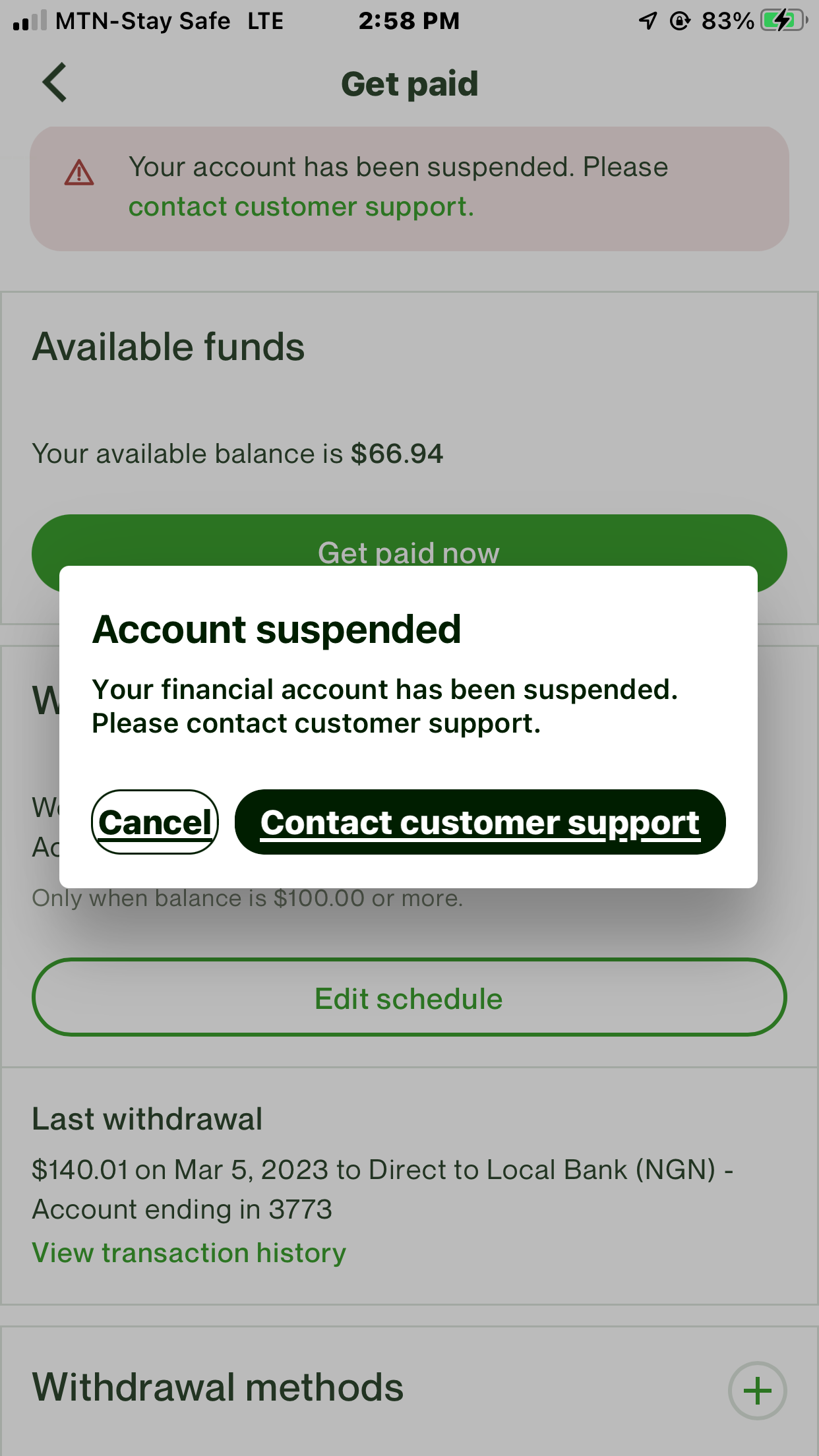 I NEED HELP WITH ACCOUNT SUSPENSION - Upwork Community