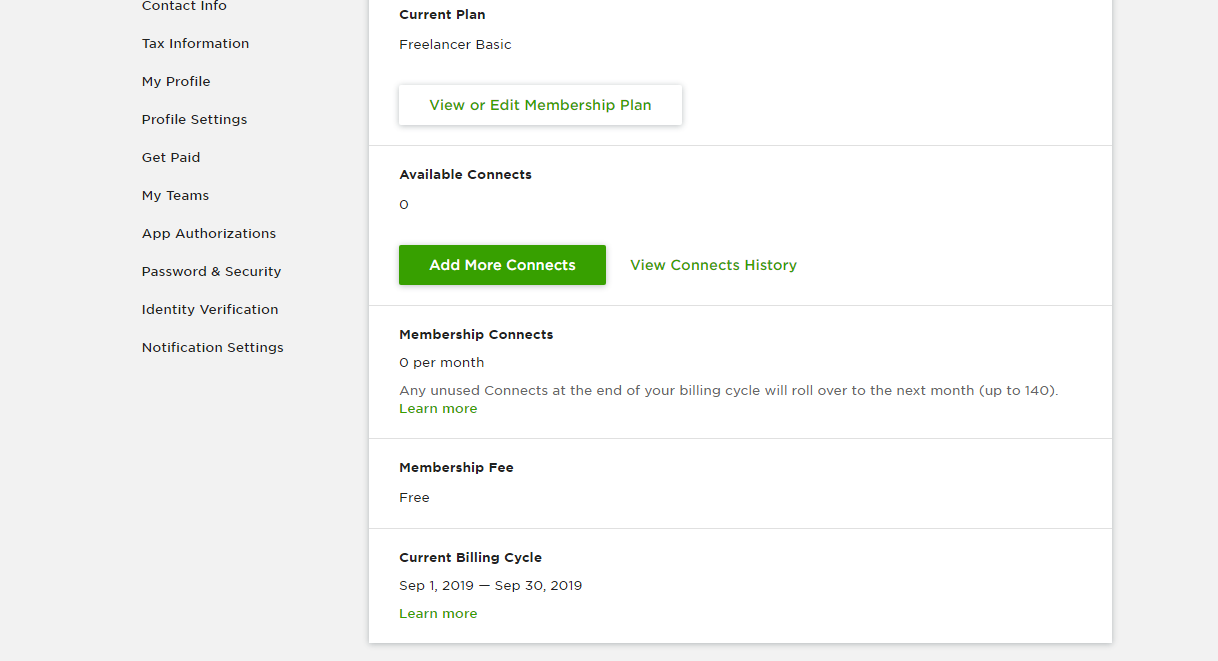 Solved: Available connects of free membership - Upwork Community