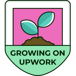 Complete the Growing on Upwork learning path badge