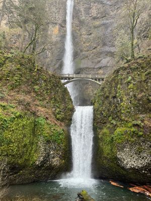 From a visit to Multnomah Falls in Oregon