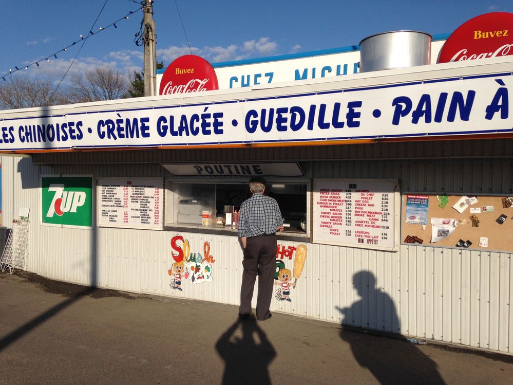 Chez Micheline - A favorite roadside food stop in Quebec.